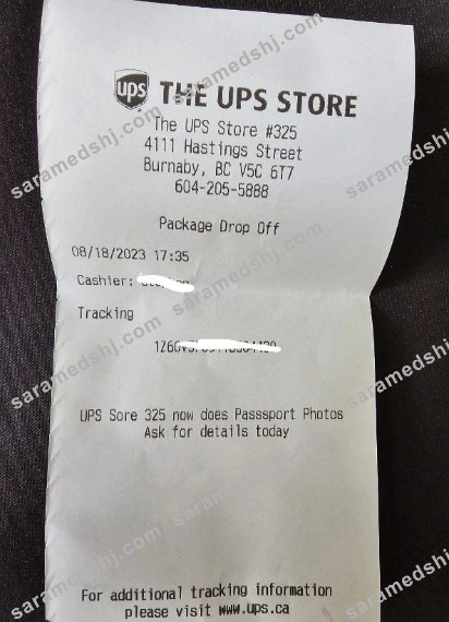 The UPS store payment check